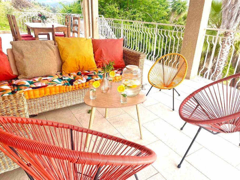 Villa Proche Ajaccio Et Mer Exclusive 2 A 10 Voyageurs Bastelicaccia Luaran gambar